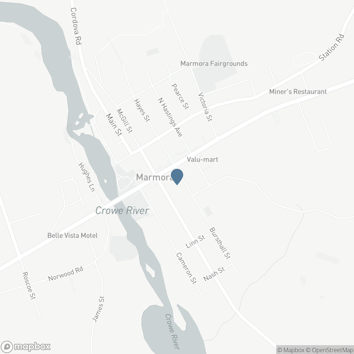 25 BURSTHALL STREET, Marmora, Ontario K0K 2M0